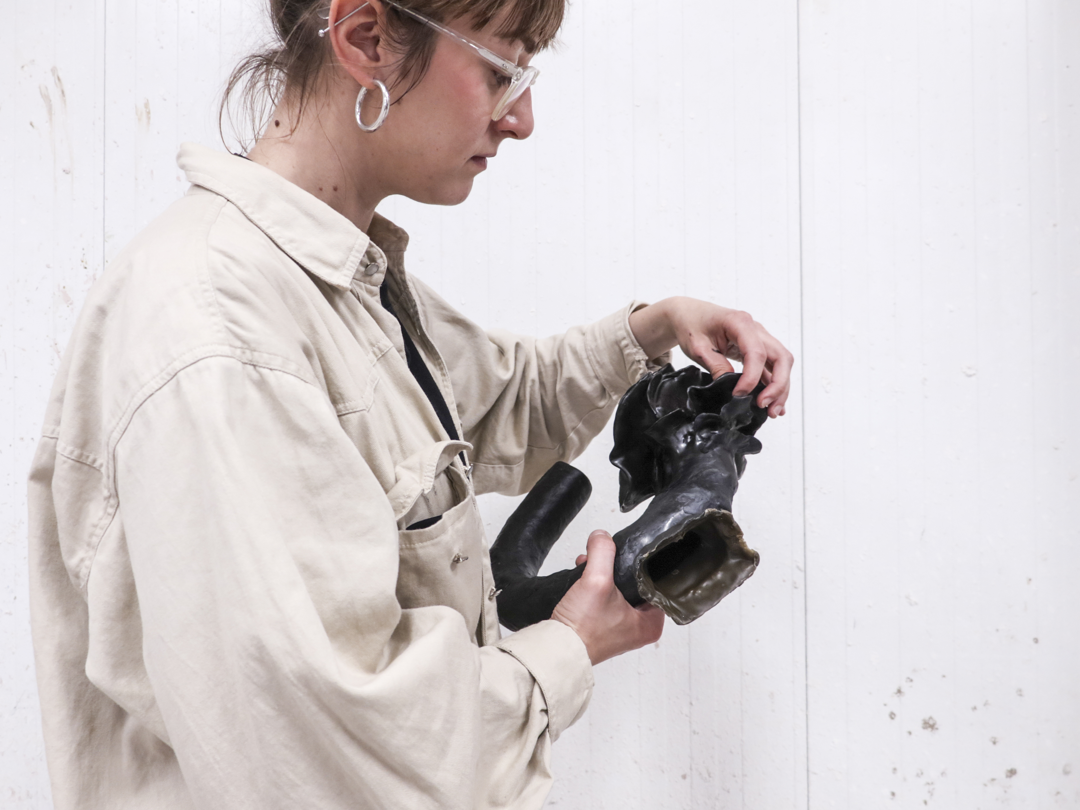 zsofia kollar, human material loop